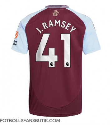 Aston Villa Jacob Ramsey #41 Replika Hemmatröja 2024-25 Kortärmad